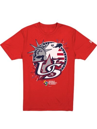 USA 2026 World Baseball Classic Scarlet T-Shirt