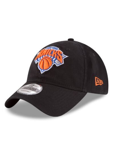 New York Knicks Core Classic Black 9TWENTY Adjustable Hat