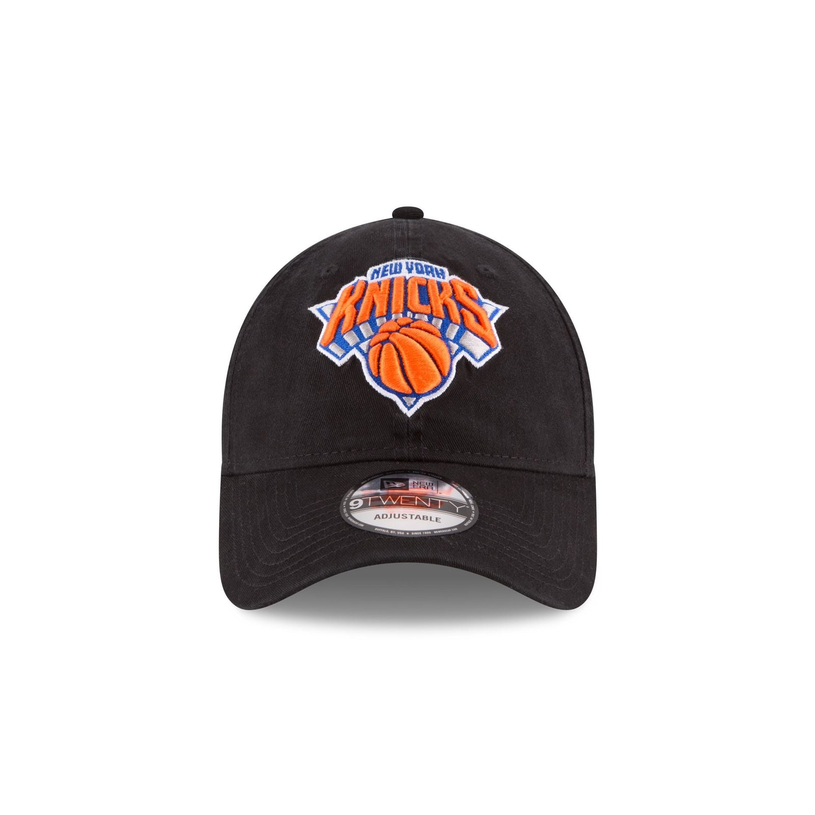 New York Knicks Core Classic Black 9TWENTY Adjustable Hat - Image 2