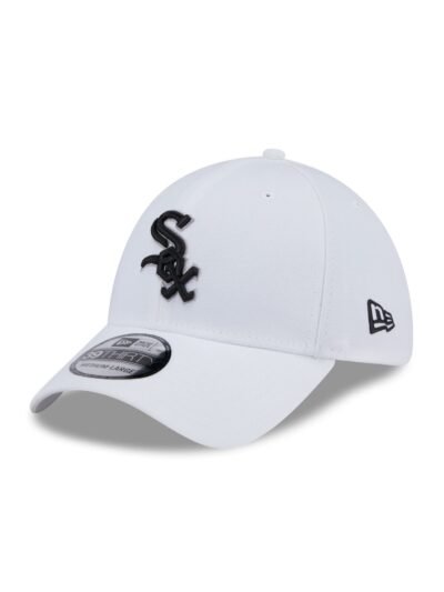 Chicago White Sox Optic White 39THIRTY Stretch Fit Hat
