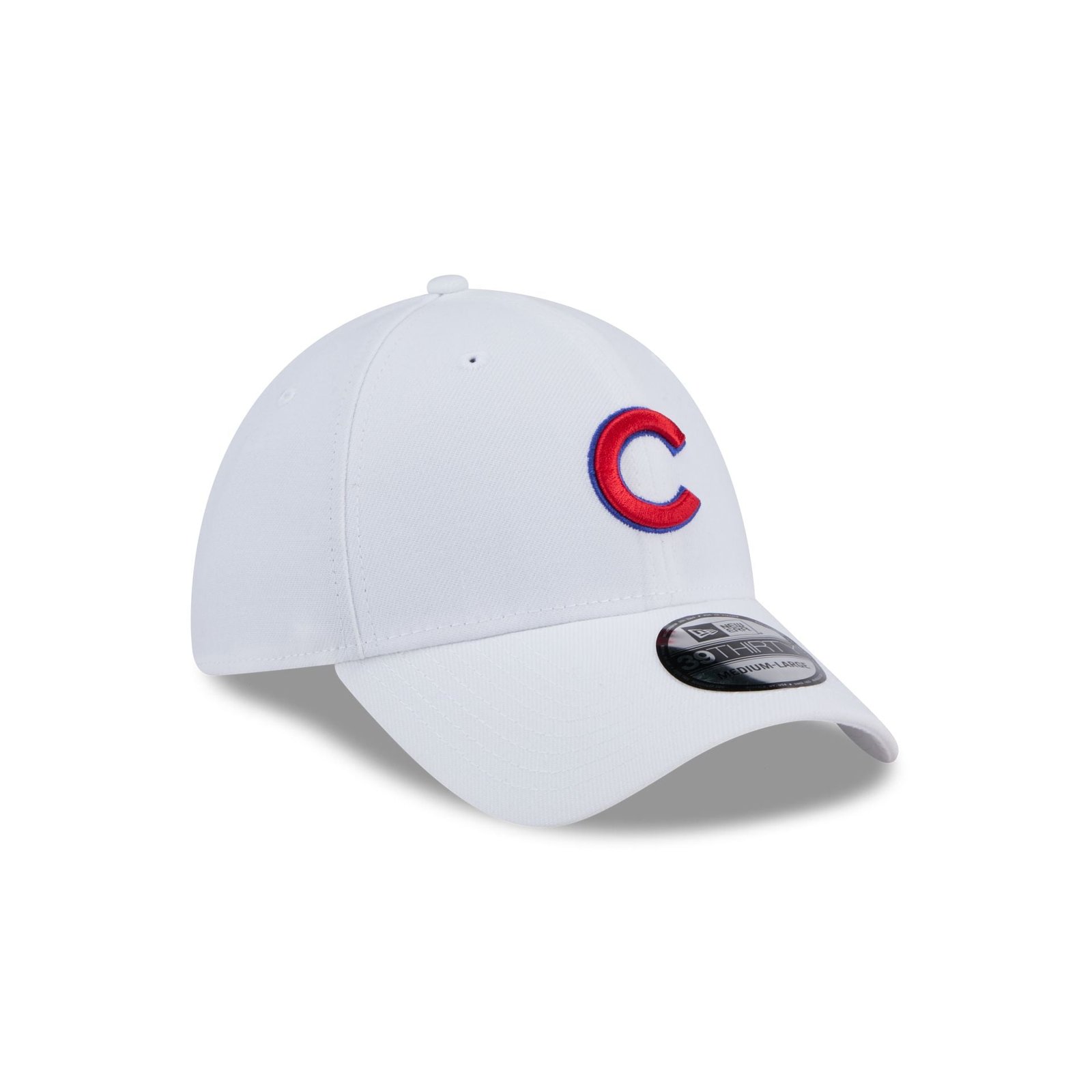 Chicago Cubs Optic White 39THIRTY Stretch Fit Hat - Image 3