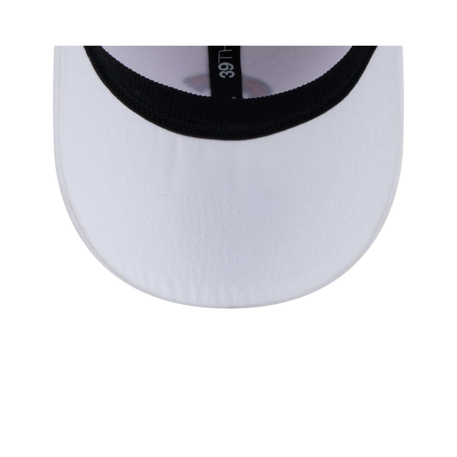 Chicago Cubs Optic White 39THIRTY Stretch Fit Hat - Image 7