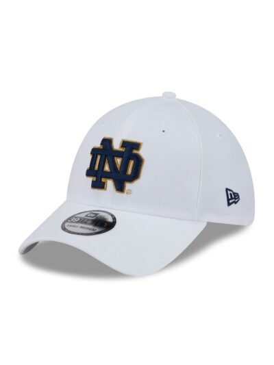 Notre Dame Fighting Irish Optic White 39THIRTY Stretch Fit Hat