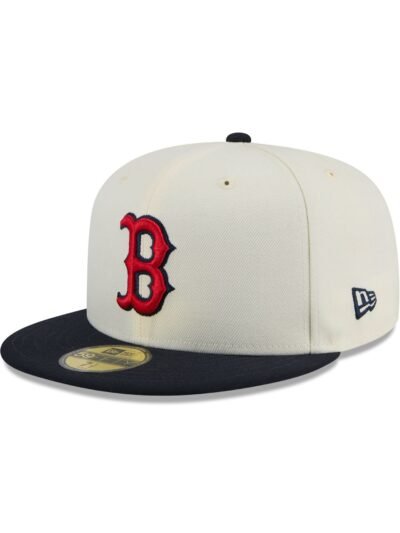 Boston Red Sox Chrome 59FIFTY Fitted Hat