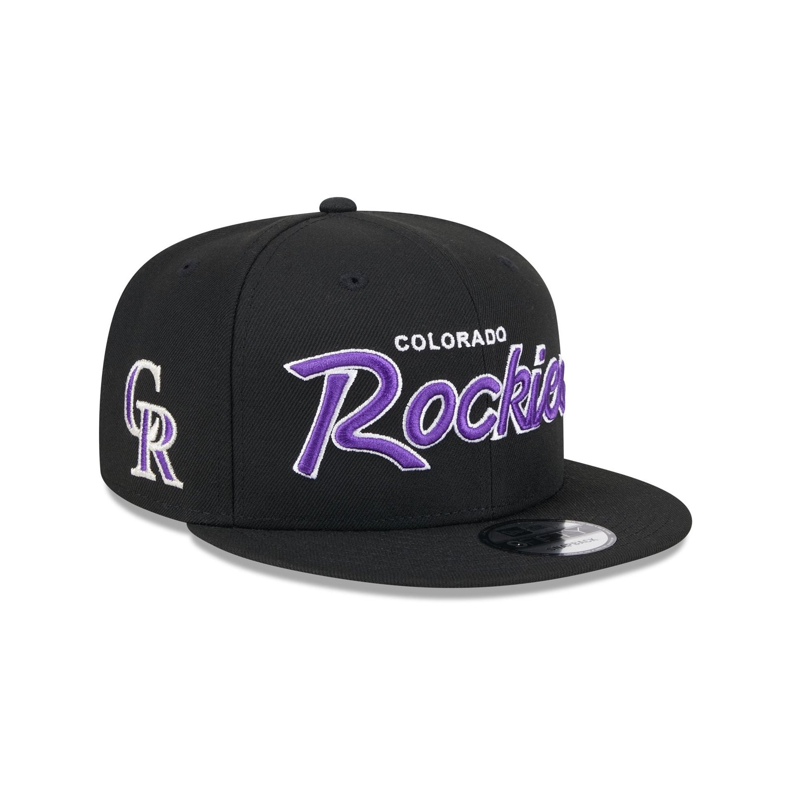 Colorado Rockies Wordmark 9FIFTY Snapback Hat - Image 3