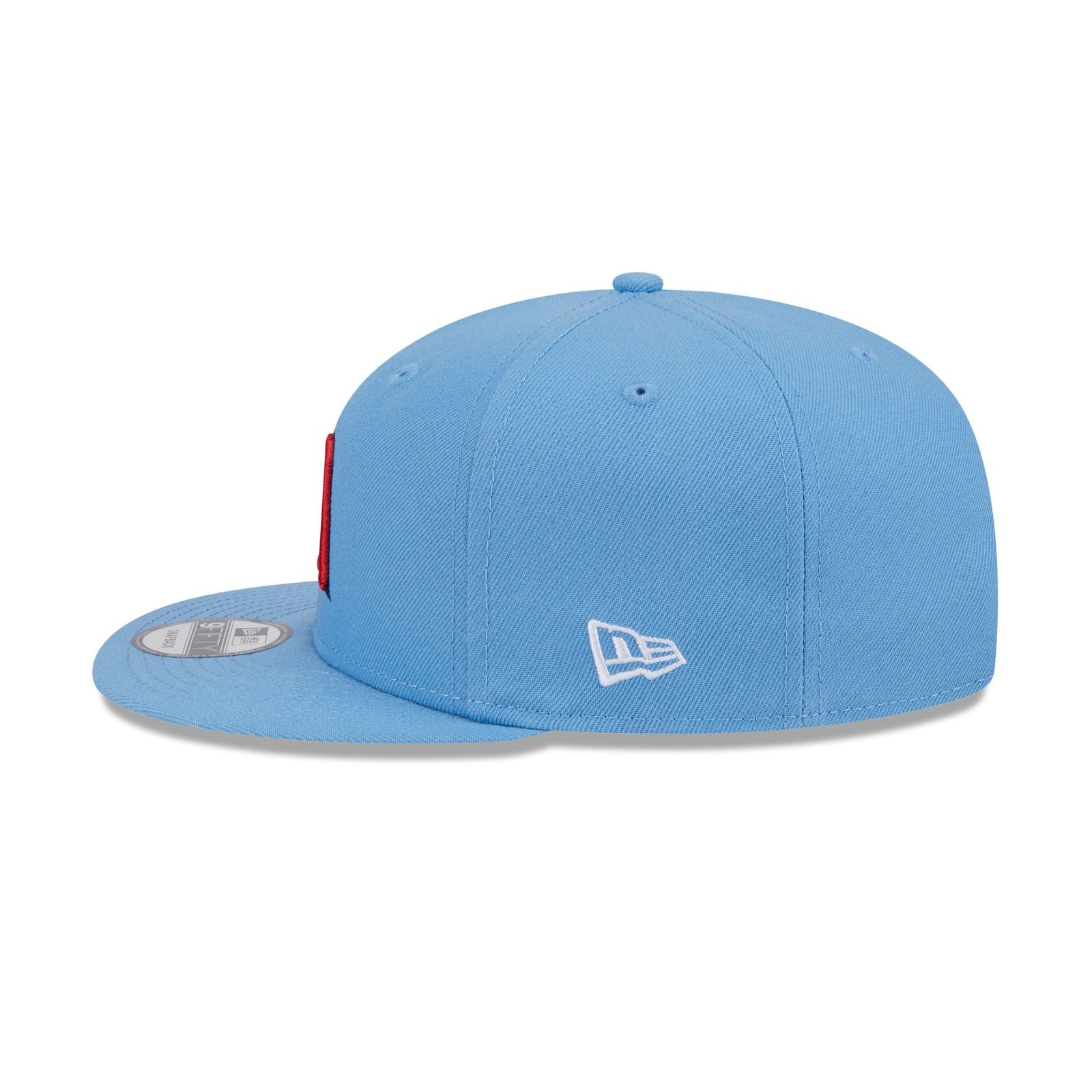 Los Angeles Angels Sky Blue 9FIFTY Snapback Hat - Image 4