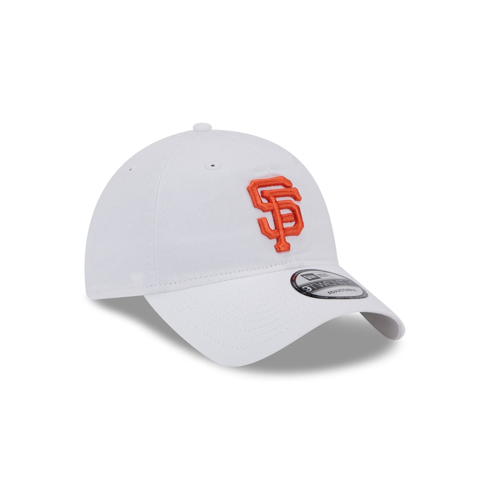 San Francisco Giants White 9TWENTY Adjustable Hat - Image 3