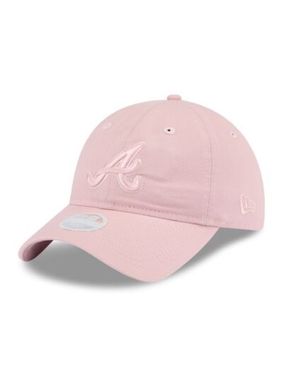 Atlanta Braves Women's Pink 9TWENTY Adjustable Hat