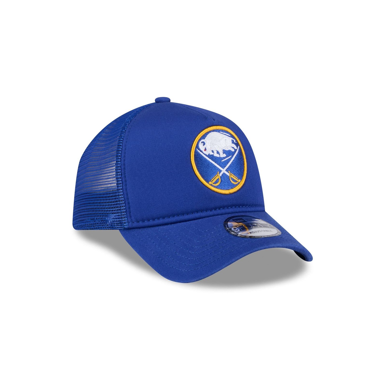 Buffalo Sabres 9FORTY A-Frame Trucker Hat - Image 3