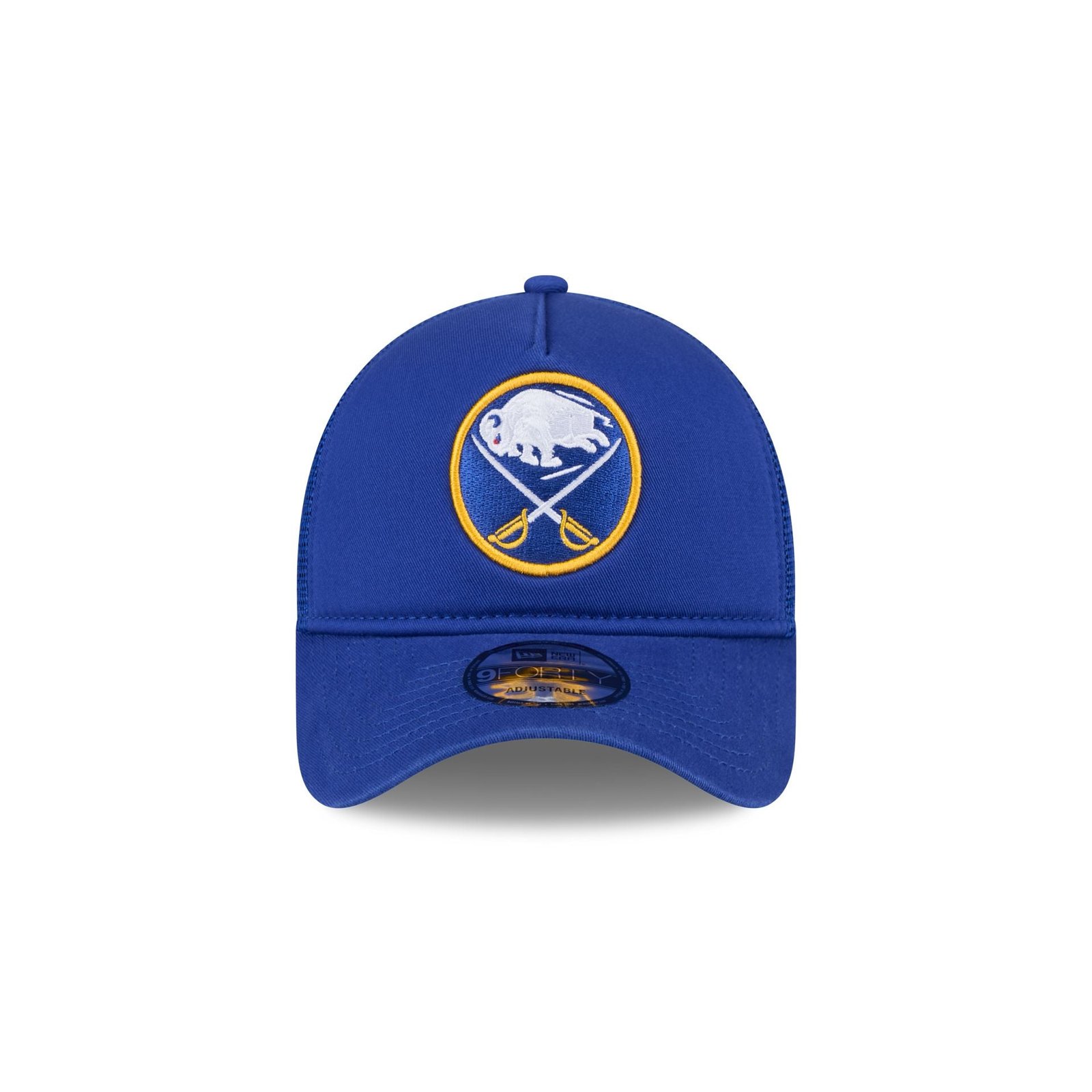 Buffalo Sabres 9FORTY A-Frame Trucker Hat - Image 2