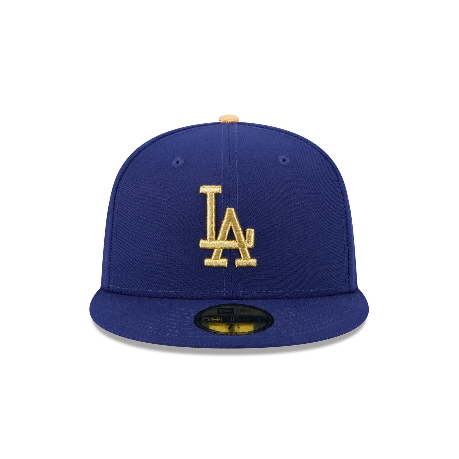 Los Angeles Dodgers Gold Collection 59FIFTY Fitted Hat - Image 2