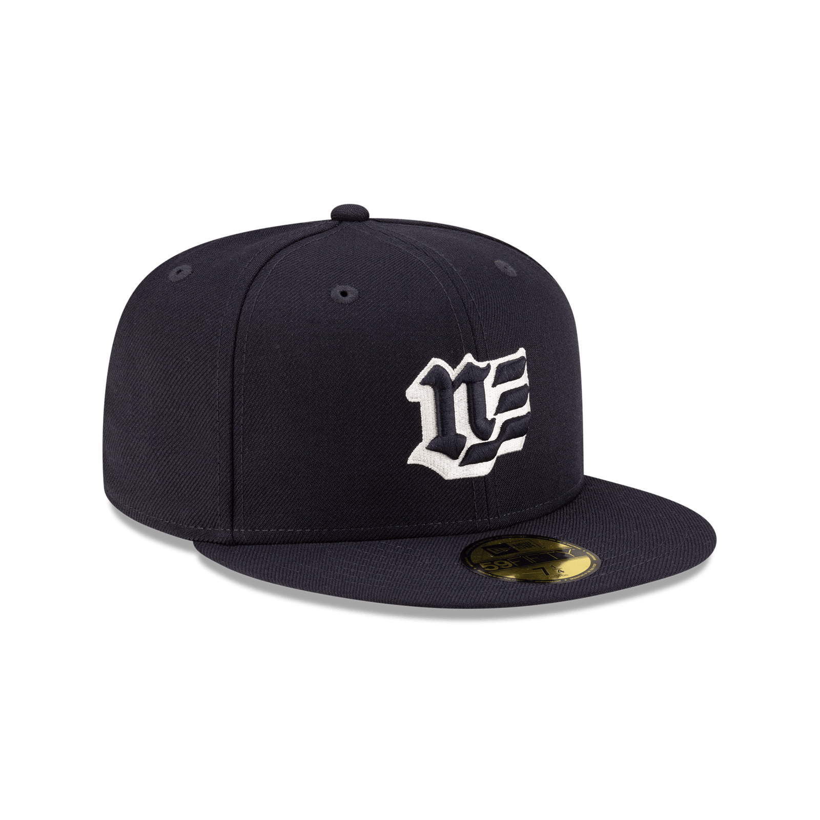 Blackletter Navy 59FIFTY Fitted Hat - Image 3