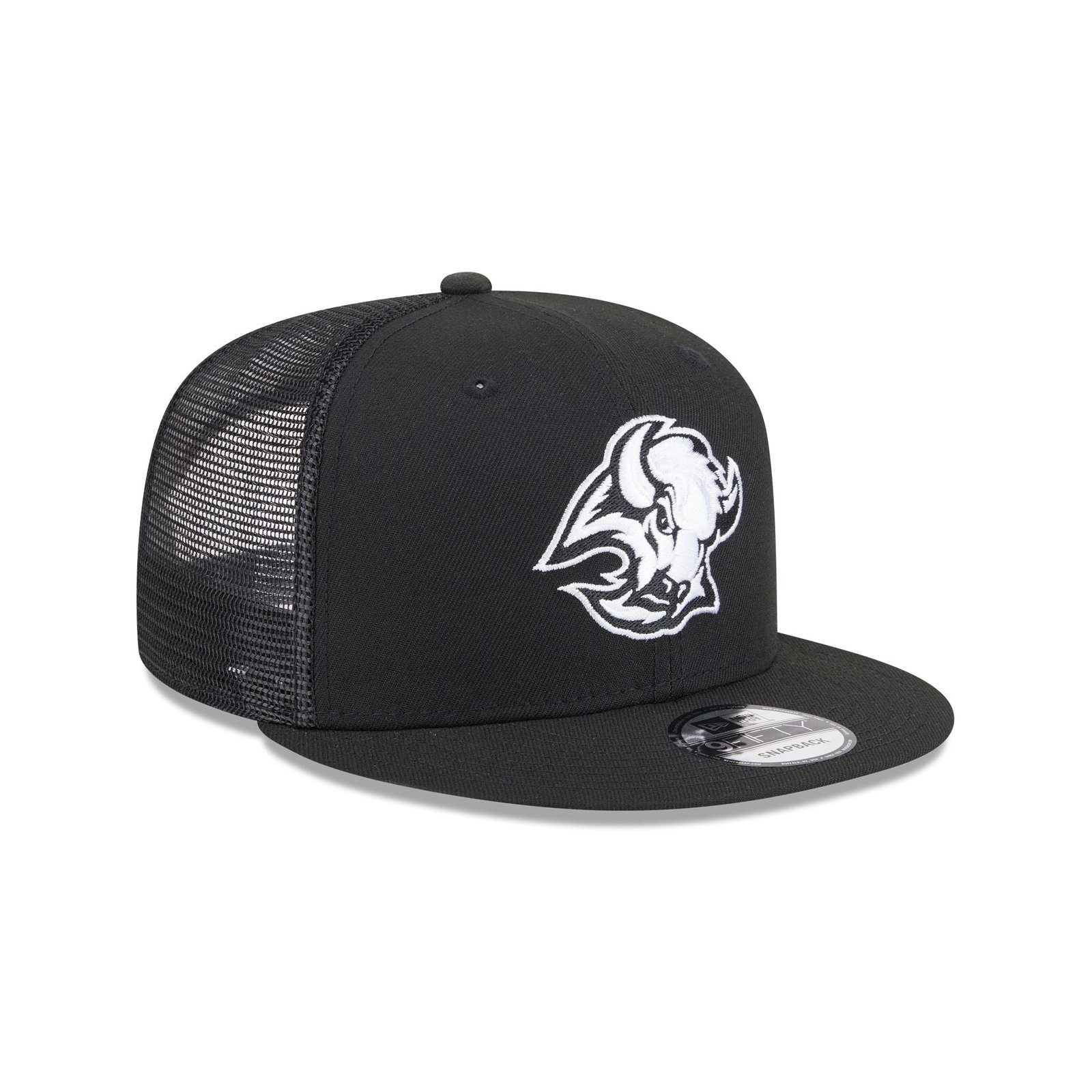 Buffalo Sabres Black Alt 9FIFTY Trucker Hat - Image 3