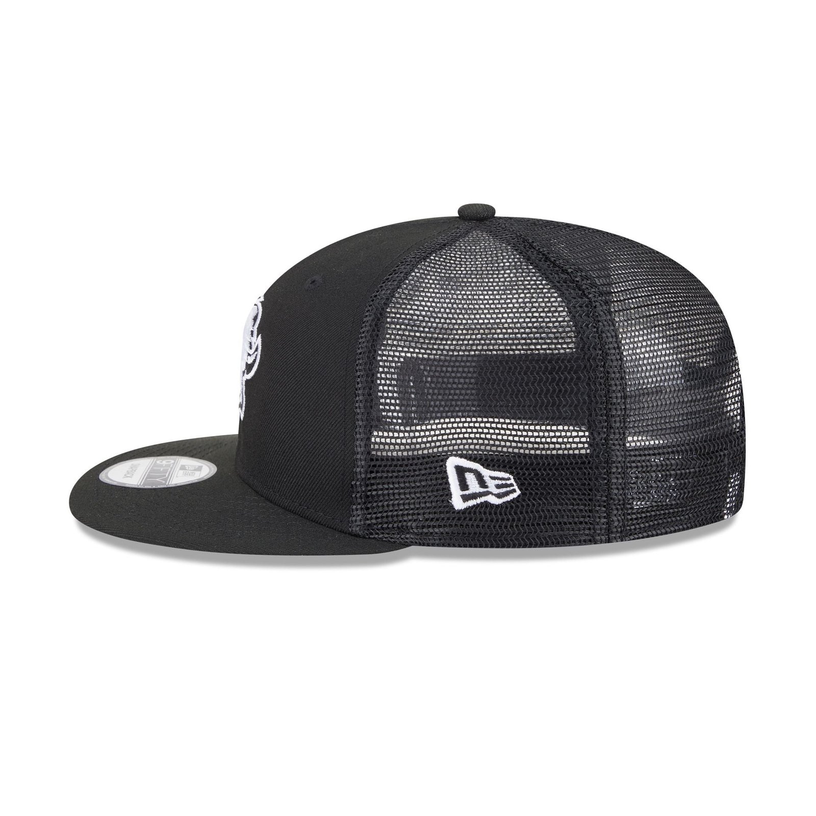 Buffalo Sabres Black Alt 9FIFTY Trucker Hat - Image 4
