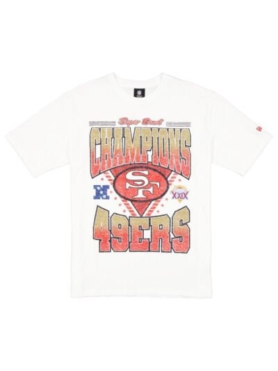 San Francisco 49ers Sport Classics Washed Optic White T-Shirt