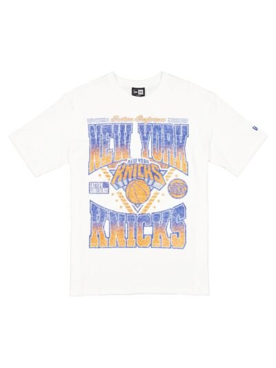New York Knicks Sport Classics Washed Optic White T-Shirt