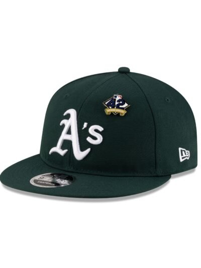 Athletics Jackie Robinson Day 2025 Retro Crown 9FIFTY Snapback Hat