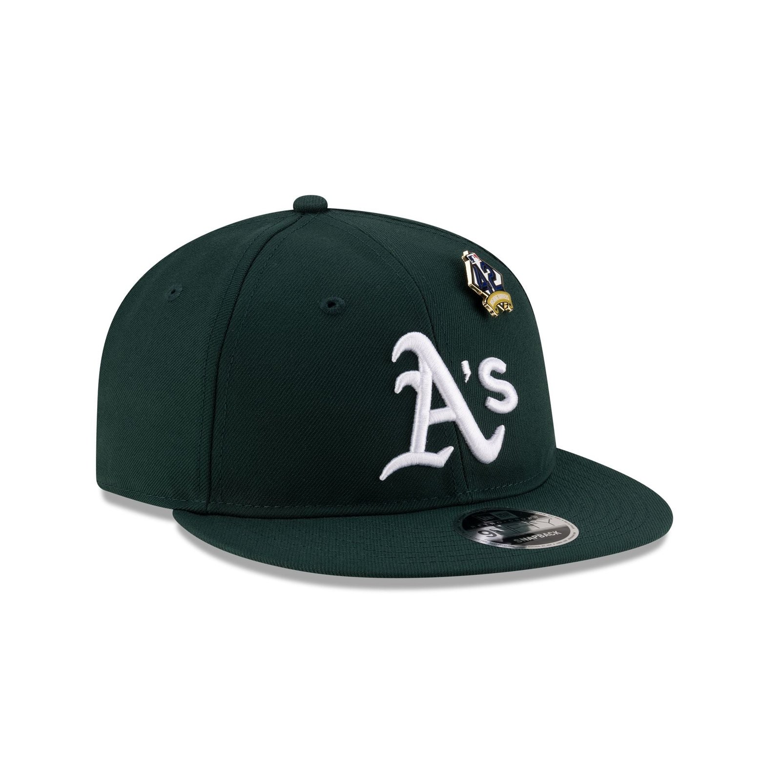 Athletics Jackie Robinson Day 2025 Retro Crown 9FIFTY Snapback Hat - Image 3