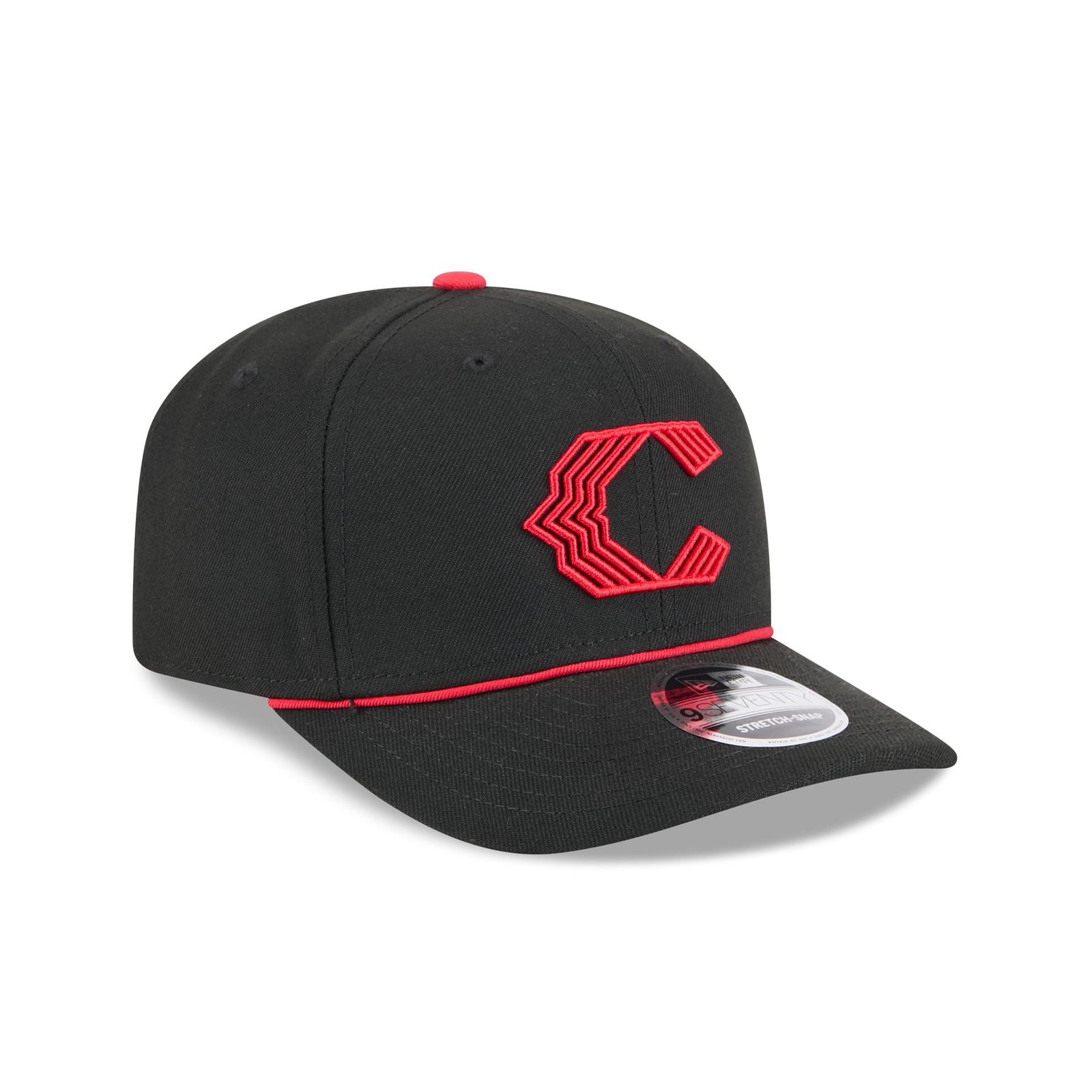 Cincinnati Reds 2026 City Connect 9SEVENTY Stretch-Snap Hat - Image 3
