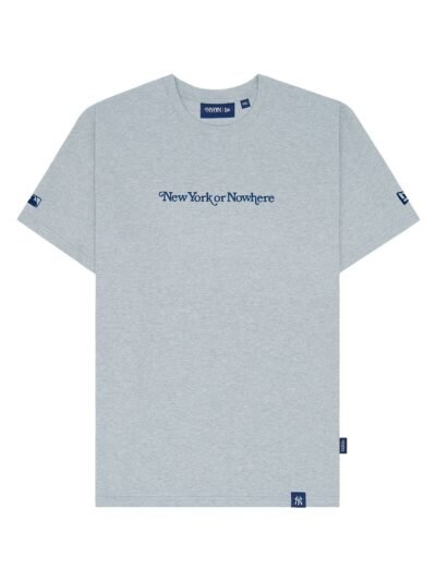 New York or Nowhere x New York Yankees Gray T-Shirt