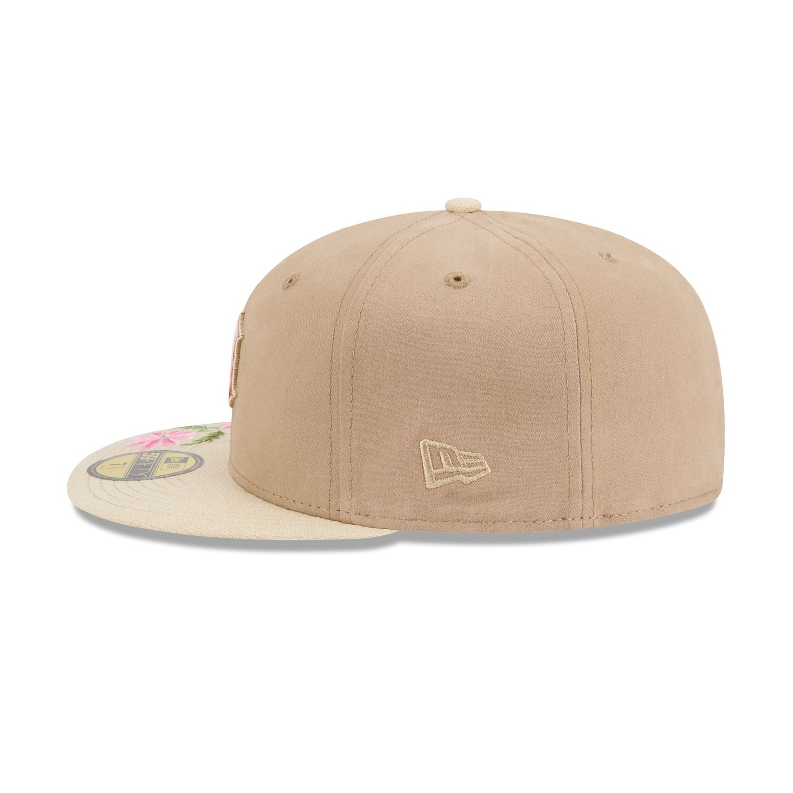 Detroit Tigers Hand Stitched Floral 59FIFTY Fitted Hat - Image 4