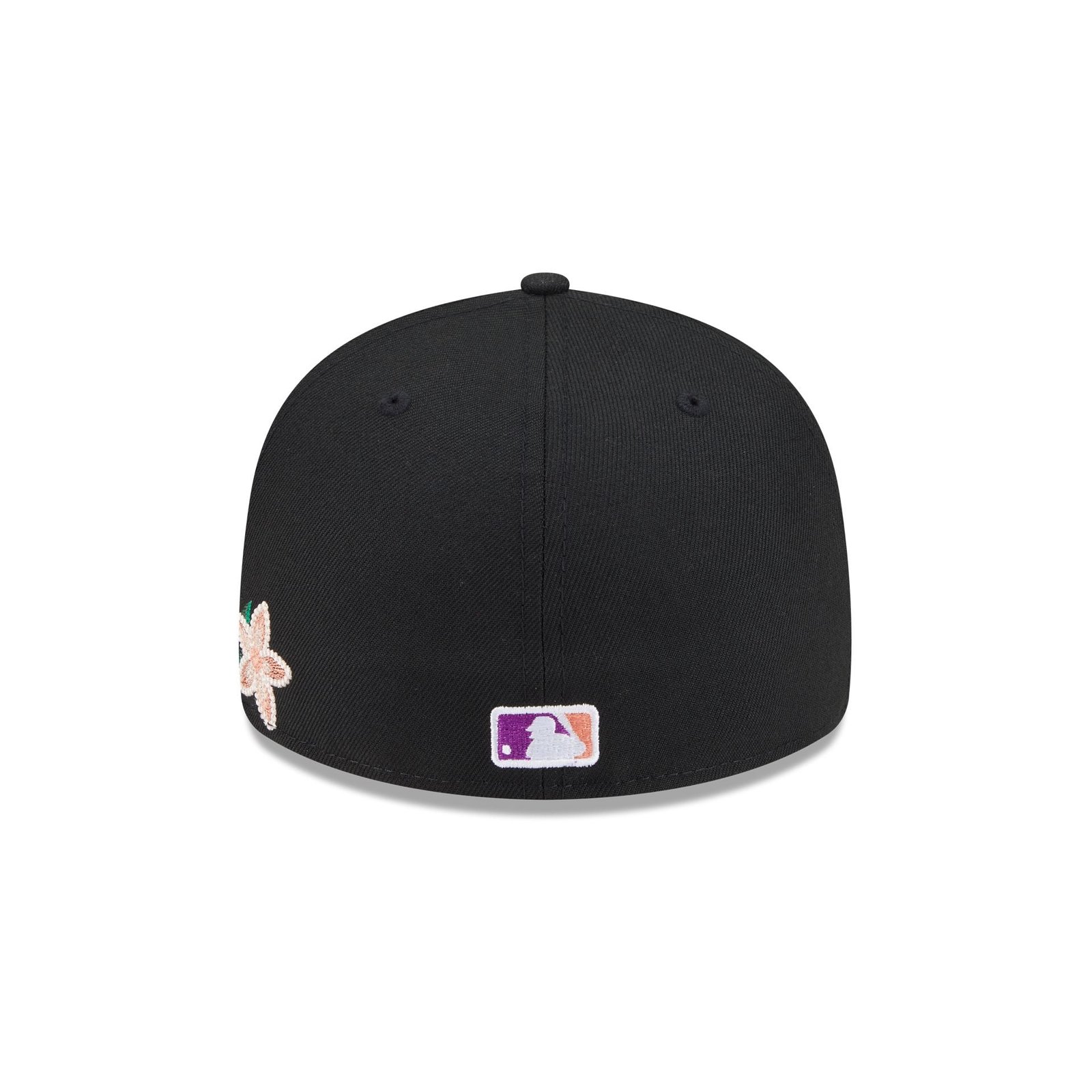 Los Angeles Dodgers Tonal Florals Black 59FIFTY Fitted Hat - Image 6