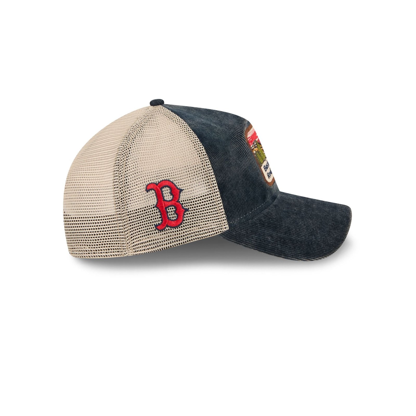 Boston Red Sox Vintage Landscape 9TWENTY A-Frame Trucker Hat - Image 4