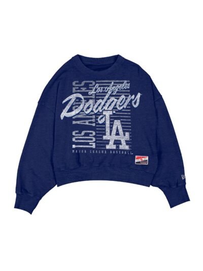 Los Angeles Dodgers Throwback Women's Washed Crewneck