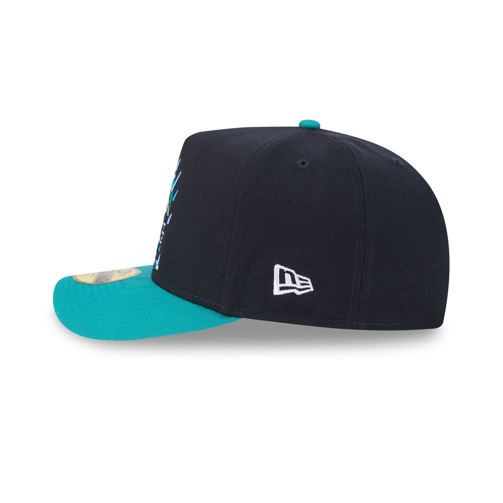 Seattle Mariners Cartoon 59FIFTY A-Frame Fitted Hat - Image 5