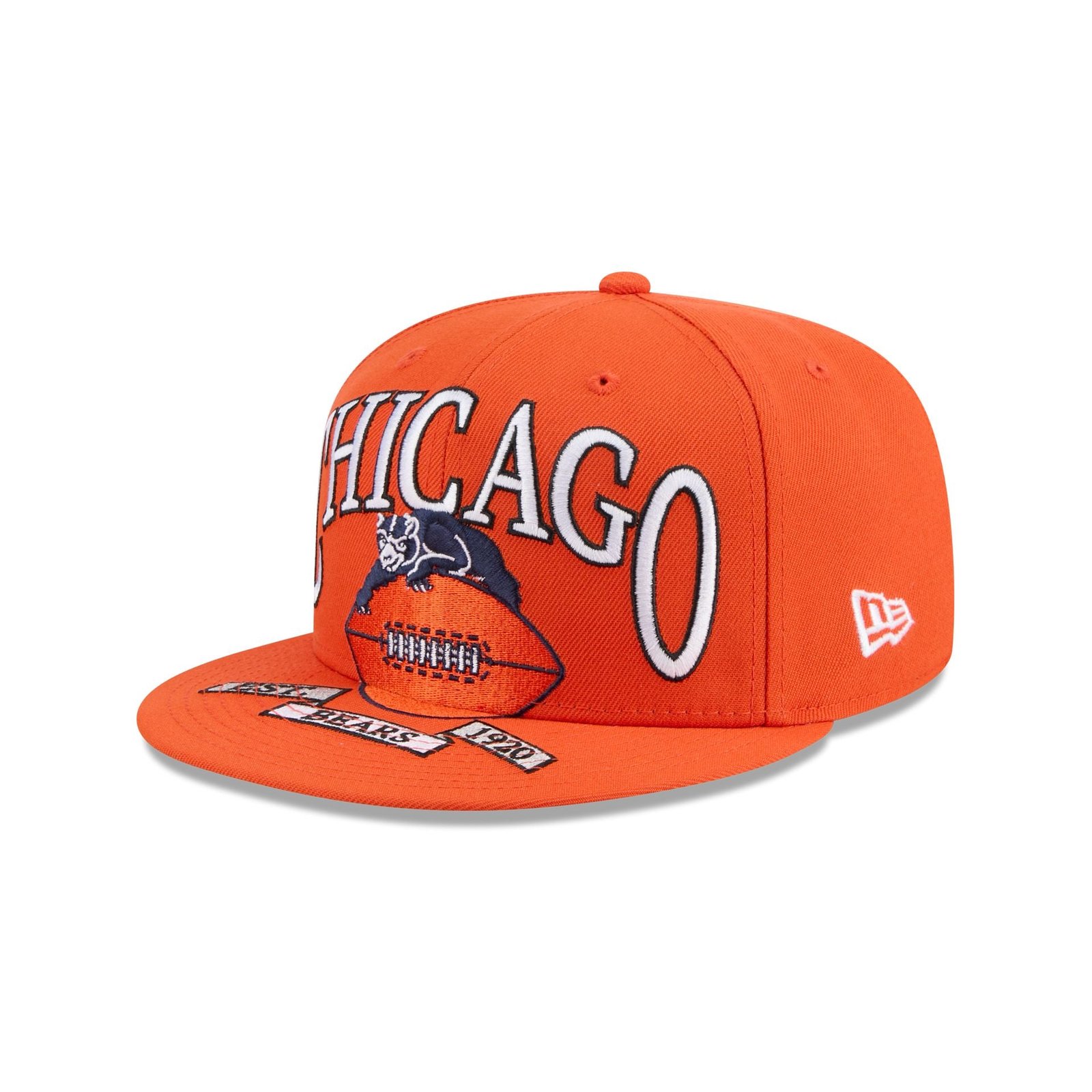 Chicago Bears Oversized 59FIFTY Fitted Hat - Image 3