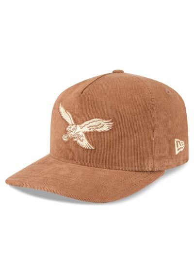Philadelphia Eagles Nostalgic Brown Corduroy 19TWENTY Adjustable Hat