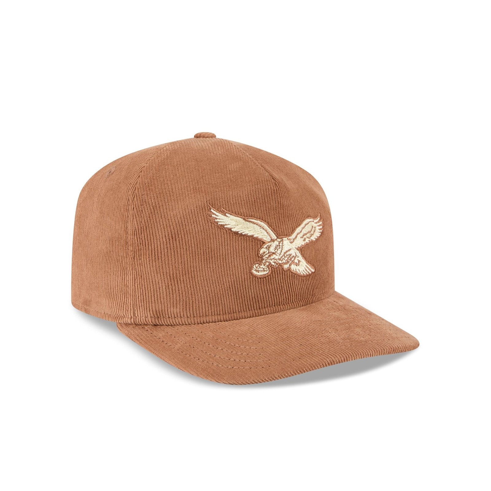 Philadelphia Eagles Nostalgic Brown Corduroy 19TWENTY Adjustable Hat - Image 3