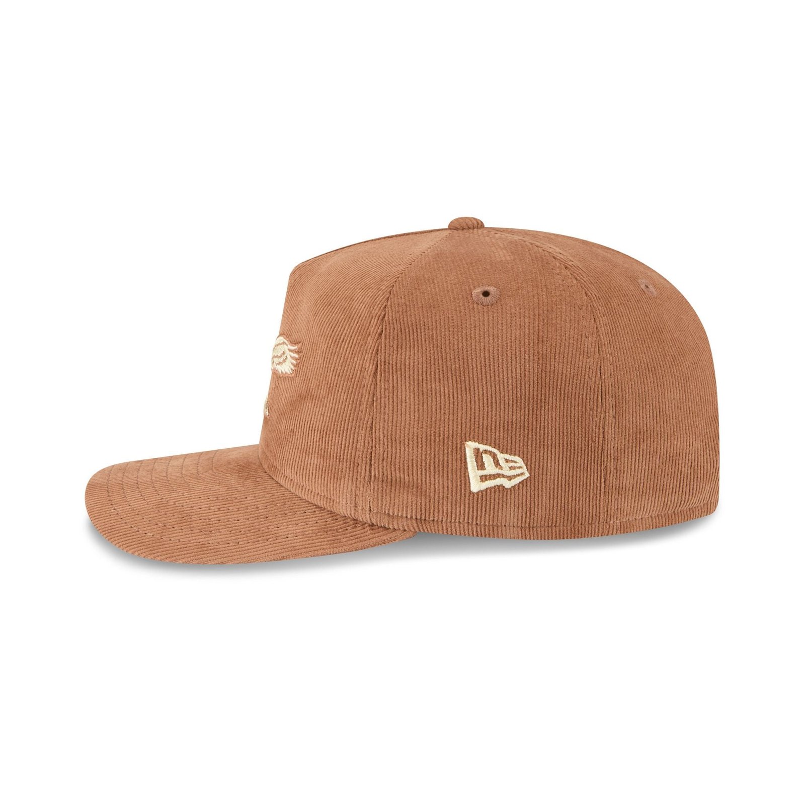 Philadelphia Eagles Nostalgic Brown Corduroy 19TWENTY Adjustable Hat - Image 4