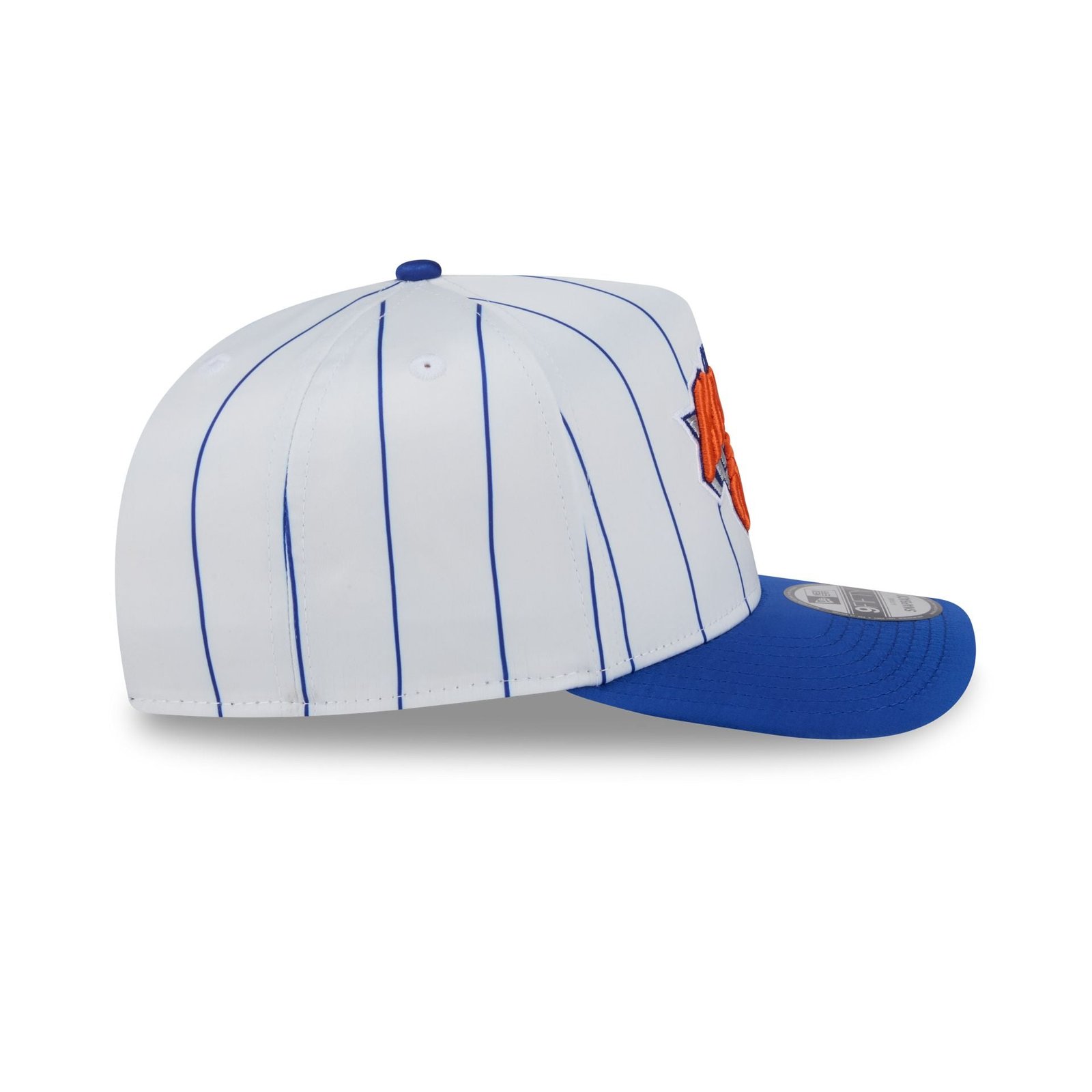 New York Knicks Satin Pinstripe 9FIFTY A-Frame Snapback Hat - Image 5