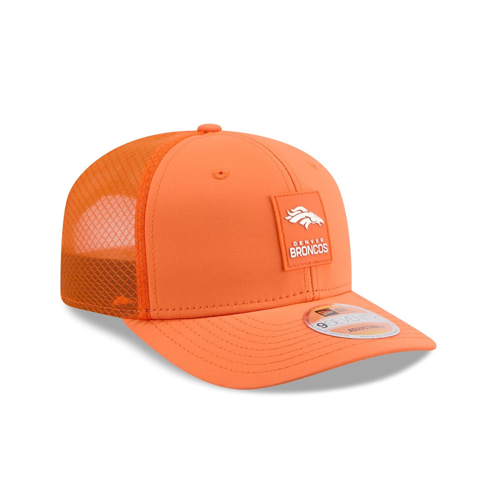 Denver Broncos 2025 Sideline Hot Weather 9SEVENTY Trucker Hat - Image 3