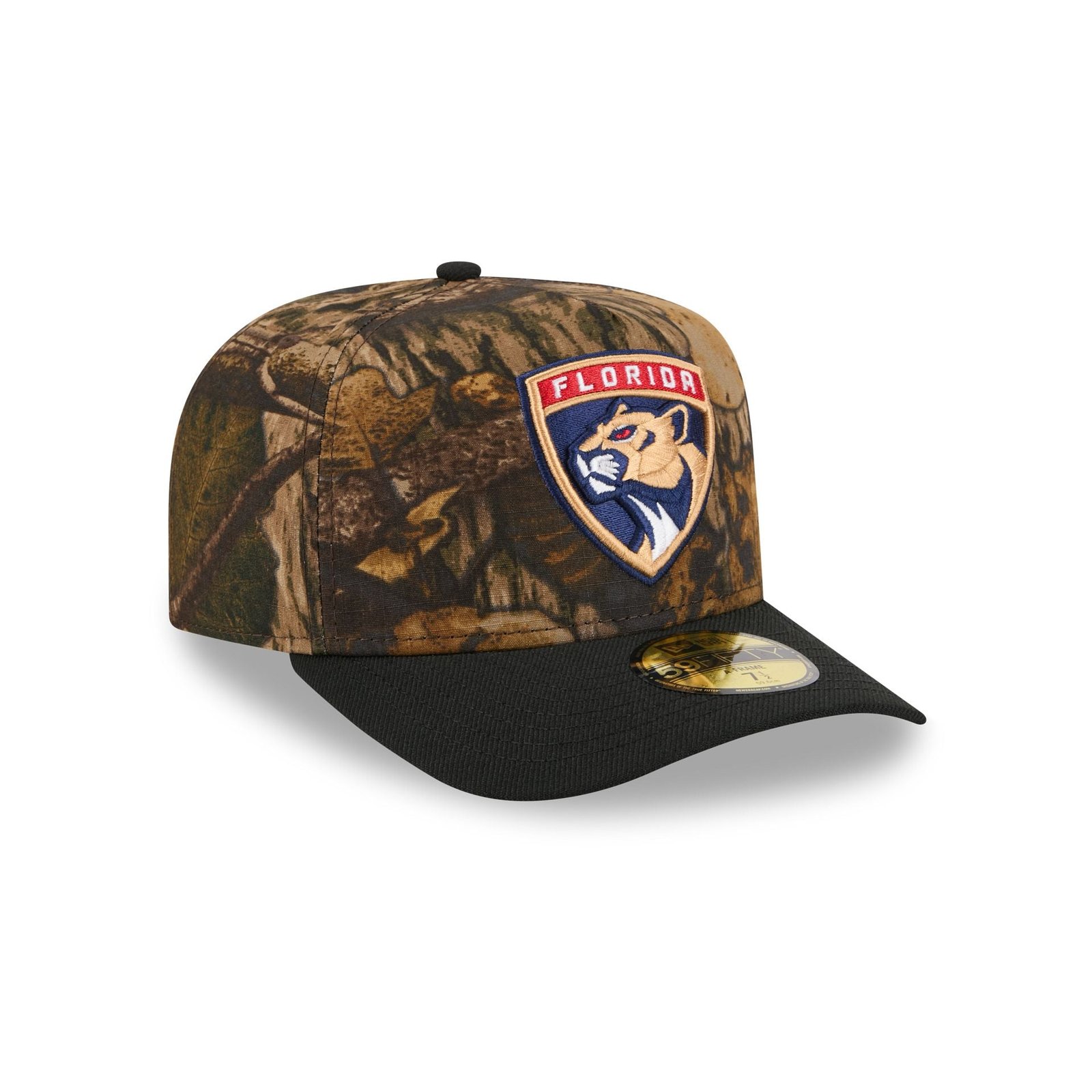 Florida Panthers Ripstop Camo 59FIFTY A-Frame Fitted Hat - Image 3