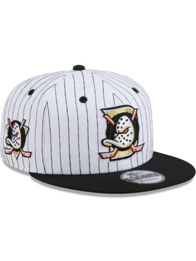 Anaheim Ducks Deceptor Pinstripe 9FIFTY Snapback Hat