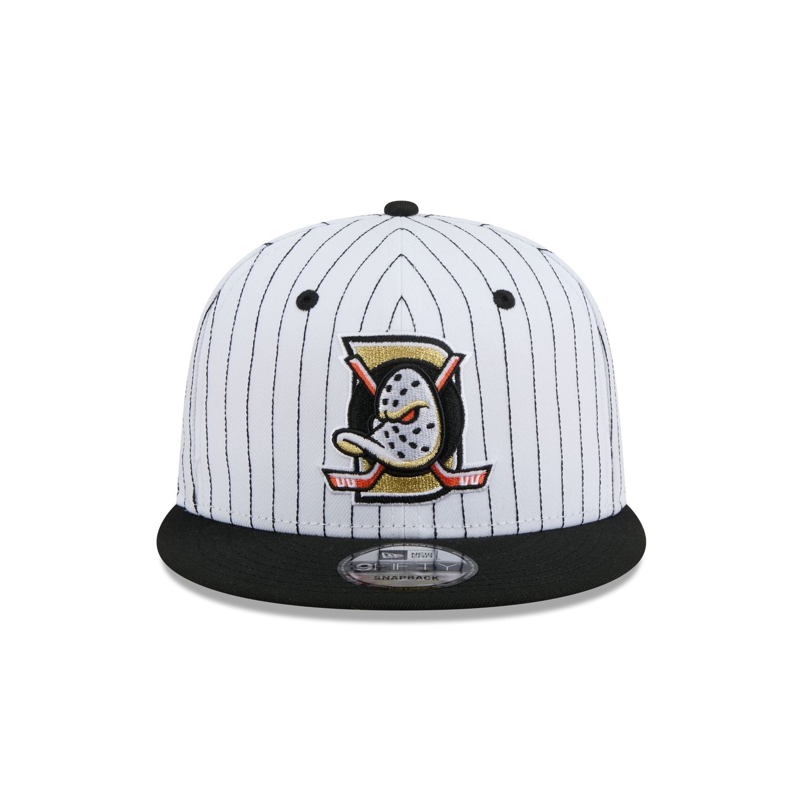 Anaheim Ducks Deceptor Pinstripe 9FIFTY Snapback Hat - Image 2