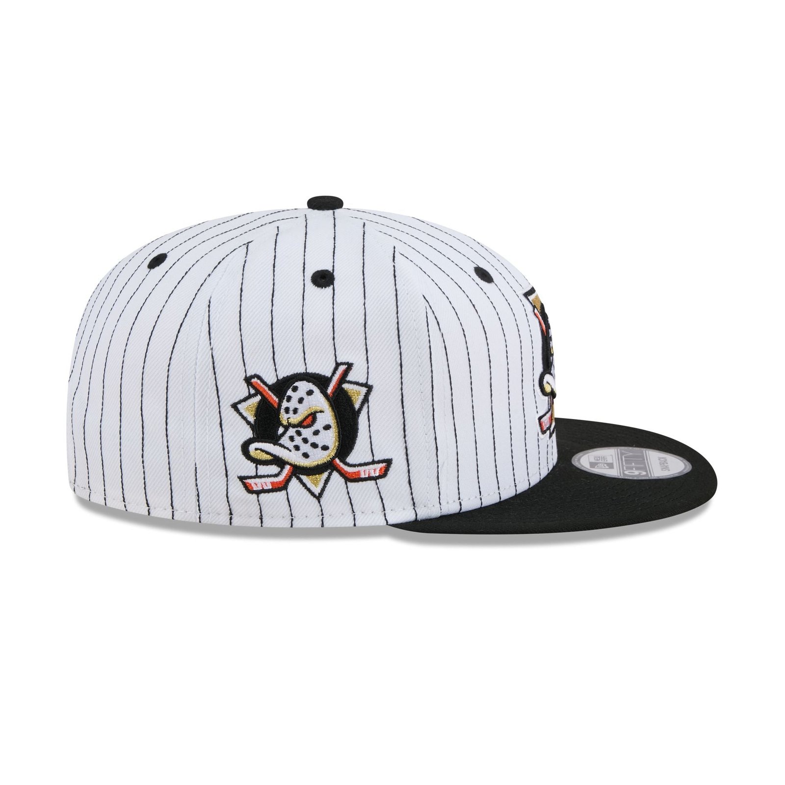 Anaheim Ducks Deceptor Pinstripe 9FIFTY Snapback Hat - Image 4
