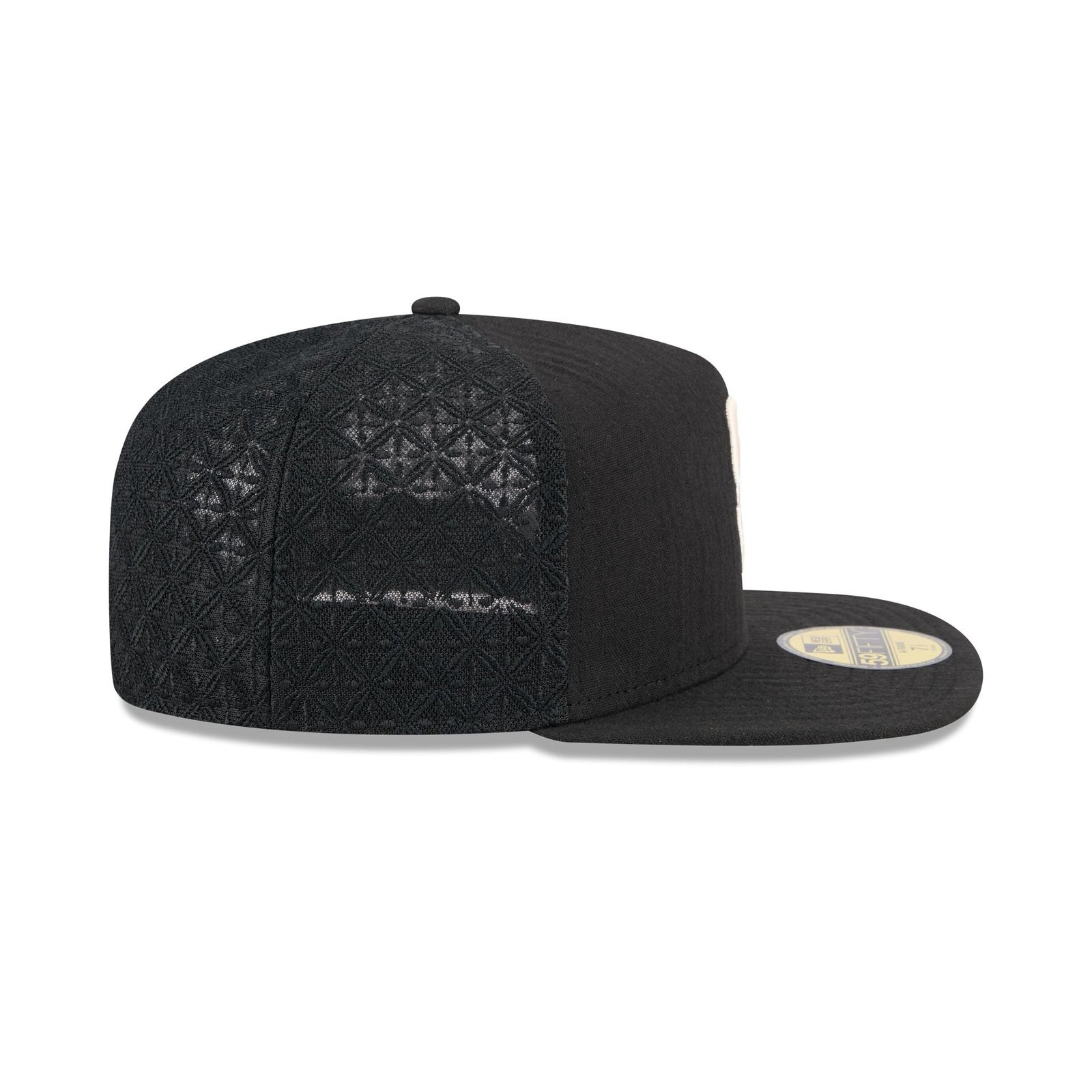 San Diego Padres Black Mesh 59FIFTY A-Frame Fitted Hat - Image 5