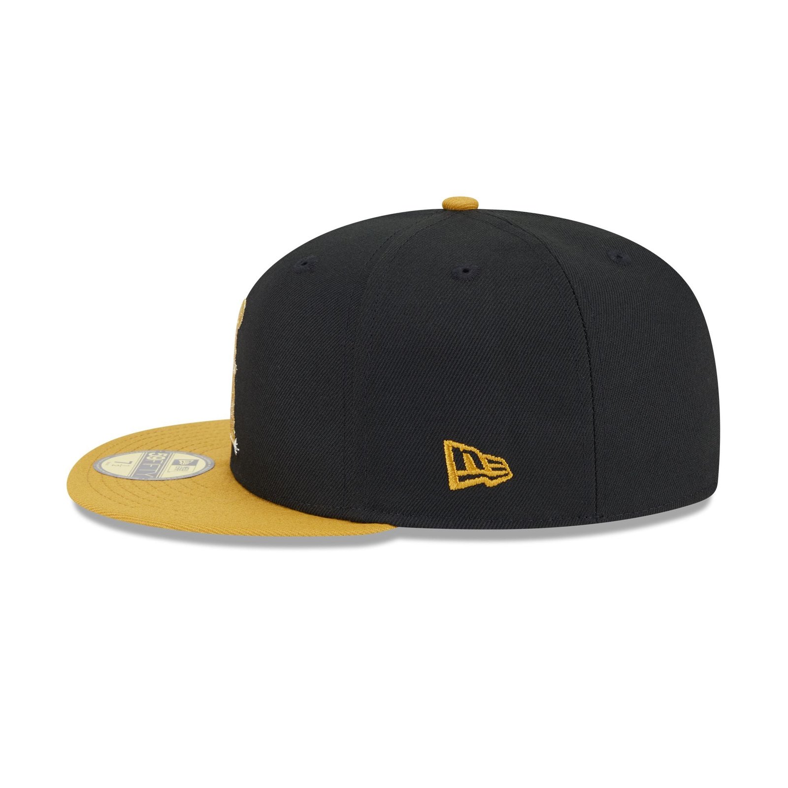 Los Angeles Angels Metallic Gold Logo 59FIFTY Fitted Hat - Image 4