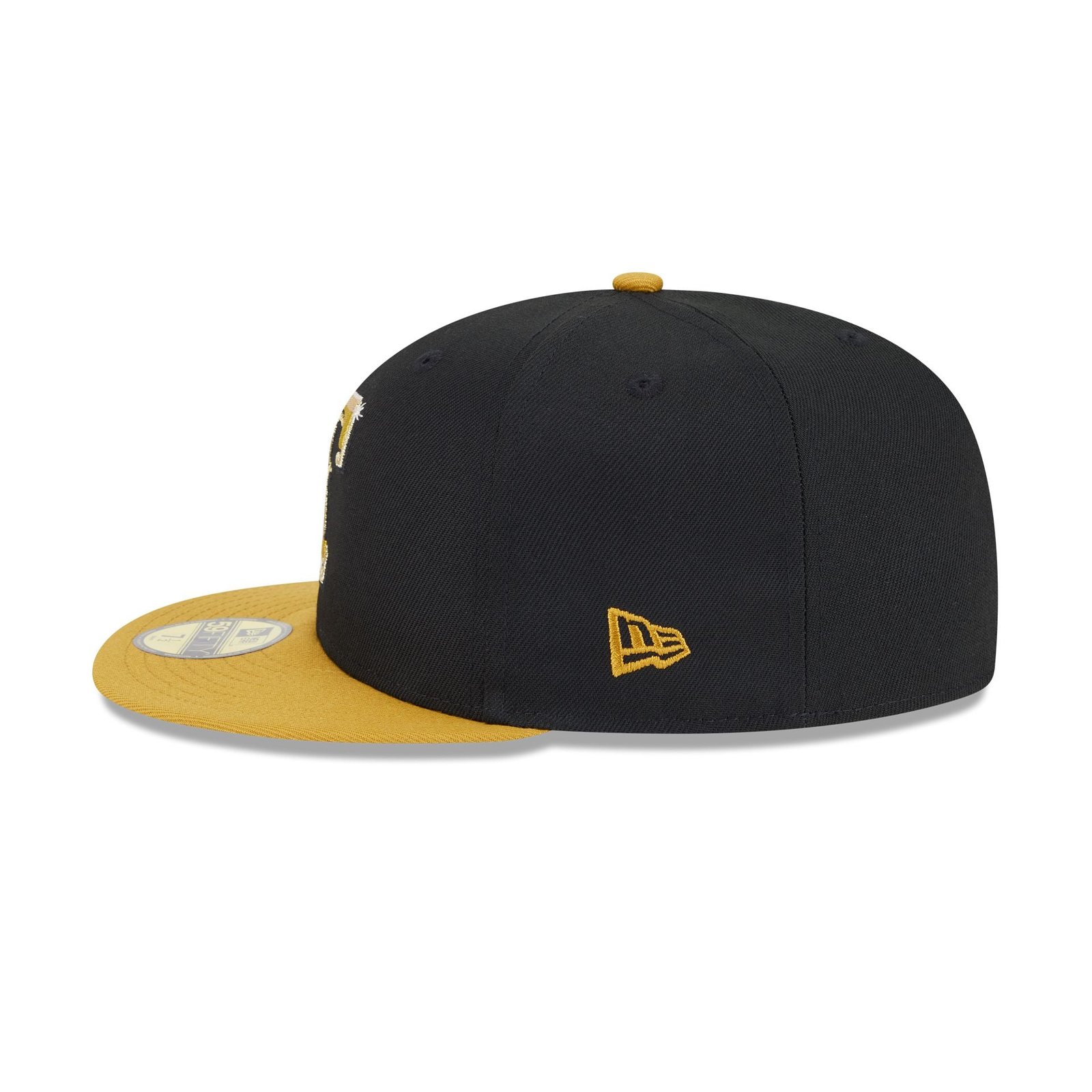 Texas Rangers Metallic Gold Logo 59FIFTY Fitted Hat - Image 4
