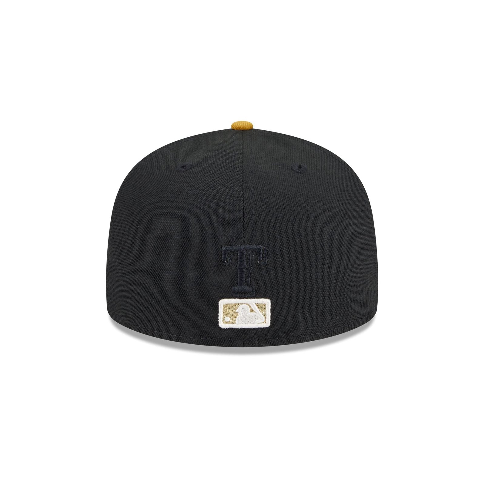 Texas Rangers Metallic Gold Logo 59FIFTY Fitted Hat - Image 6