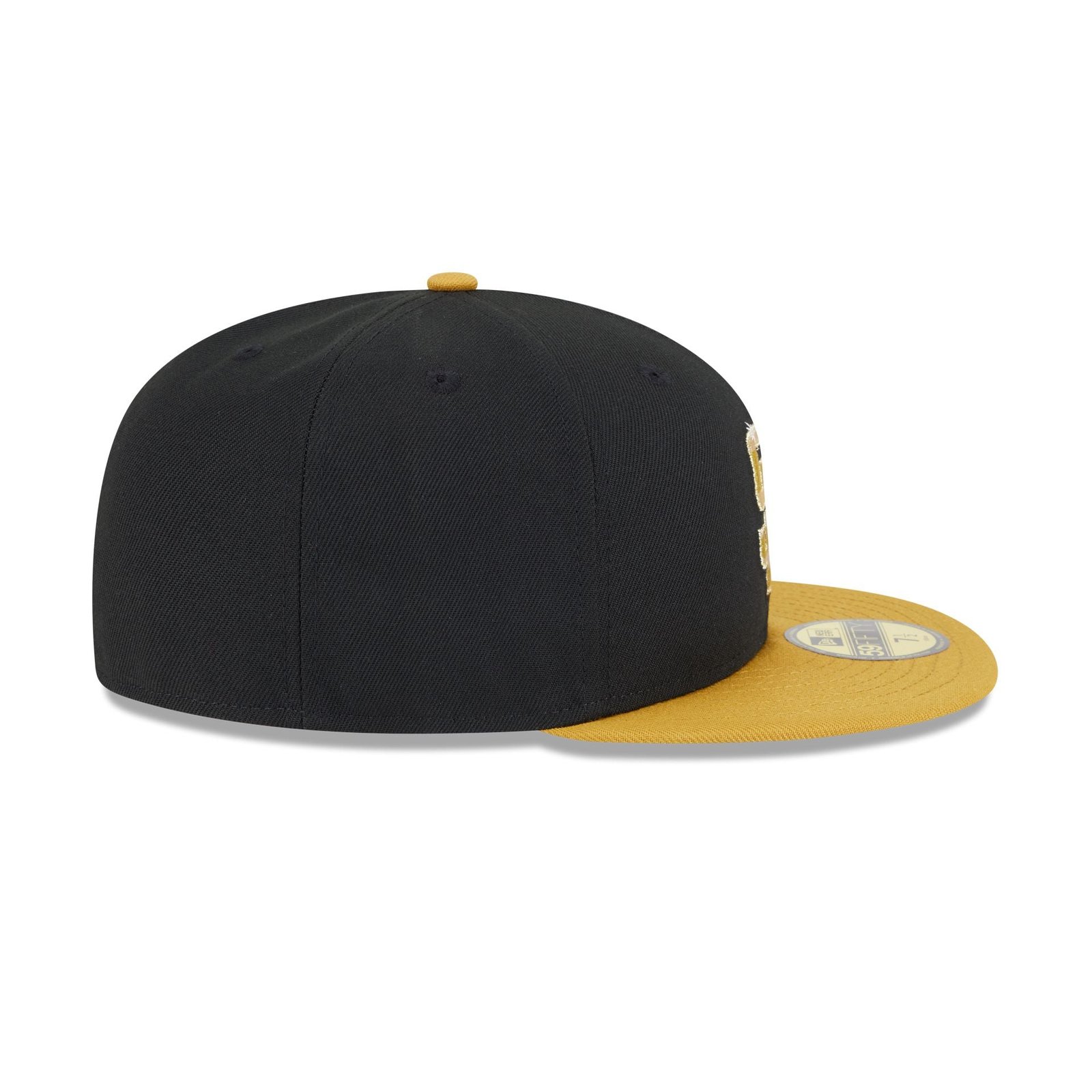 San Diego Padres Metallic Gold Logo 59FIFTY Fitted Hat - Image 5