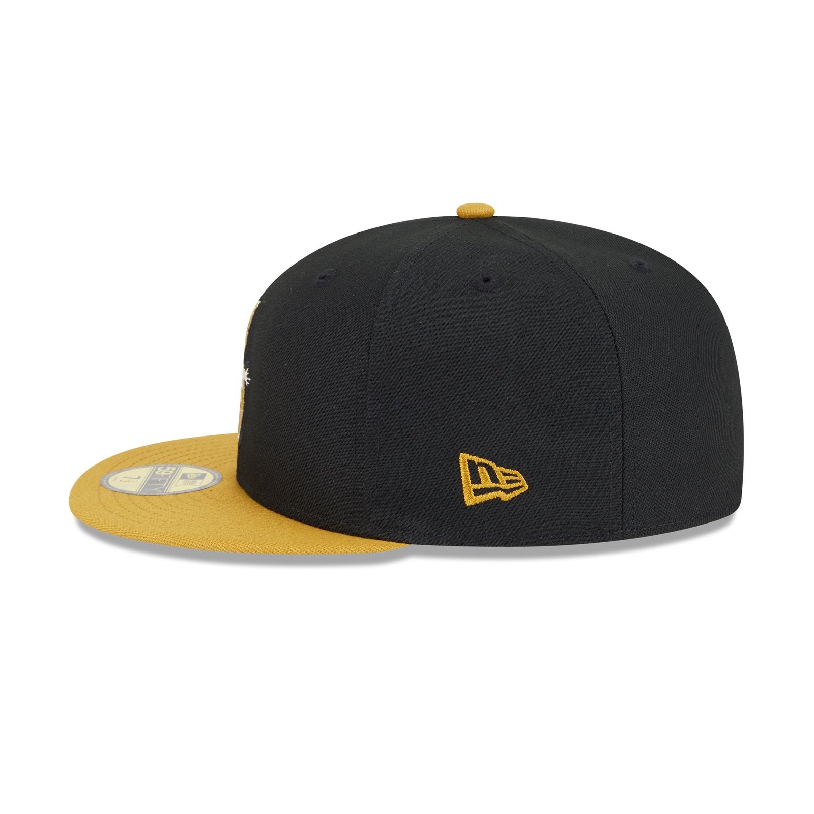 Seattle Mariners Metallic Gold Logo 59FIFTY Fitted Hat - Image 4