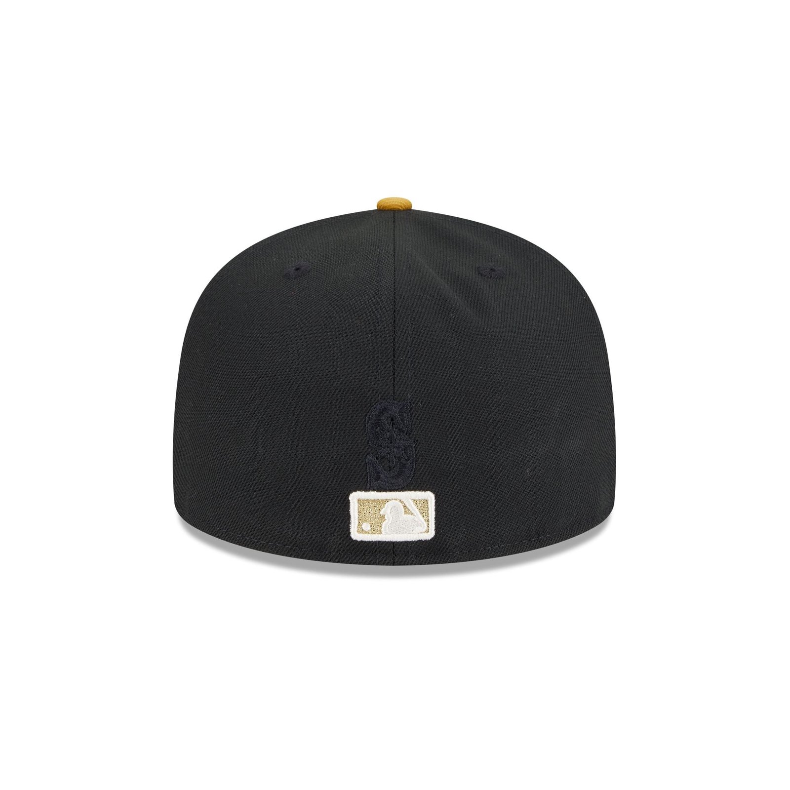 Seattle Mariners Metallic Gold Logo 59FIFTY Fitted Hat - Image 6