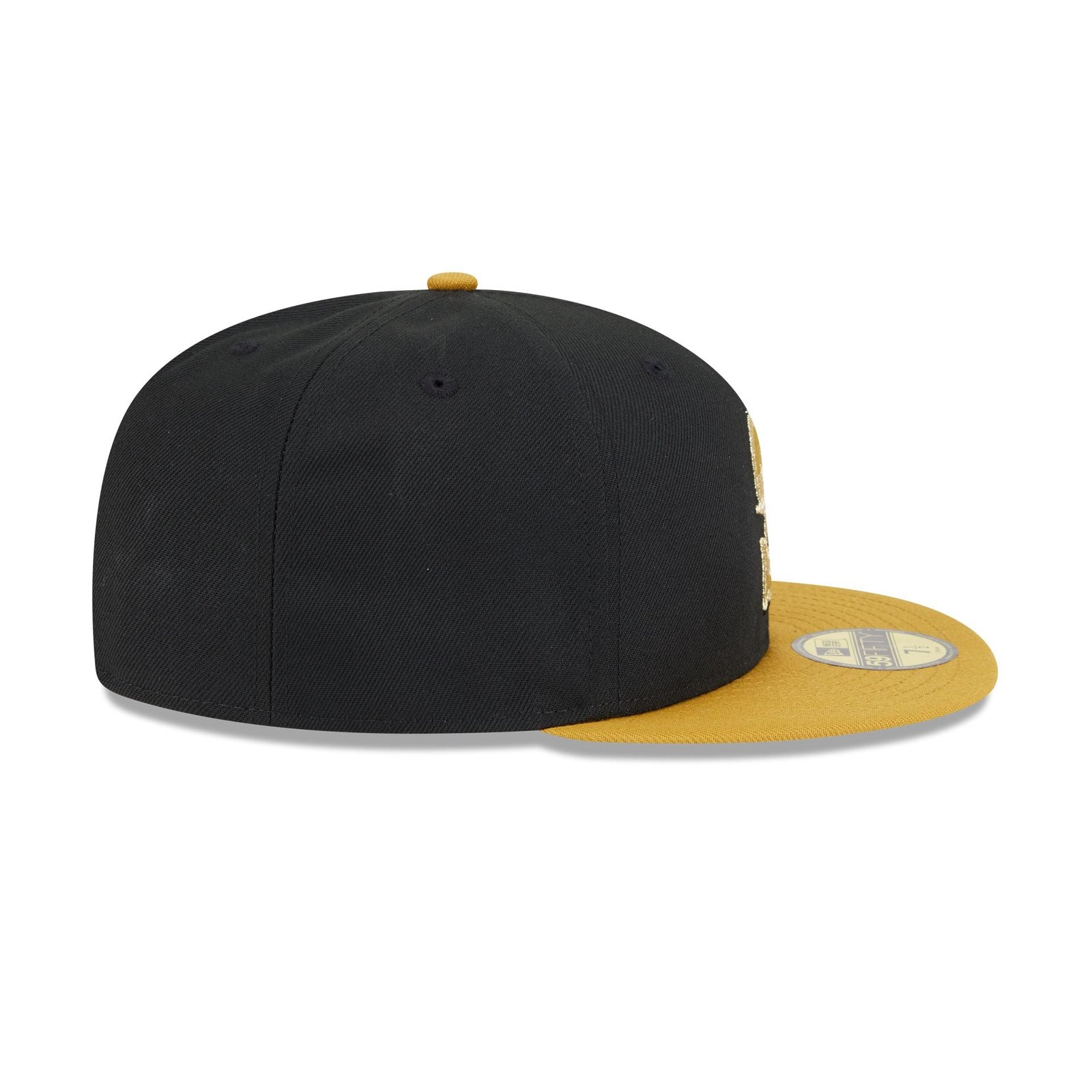 Seattle Mariners Metallic Gold Logo 59FIFTY Fitted Hat - Image 5