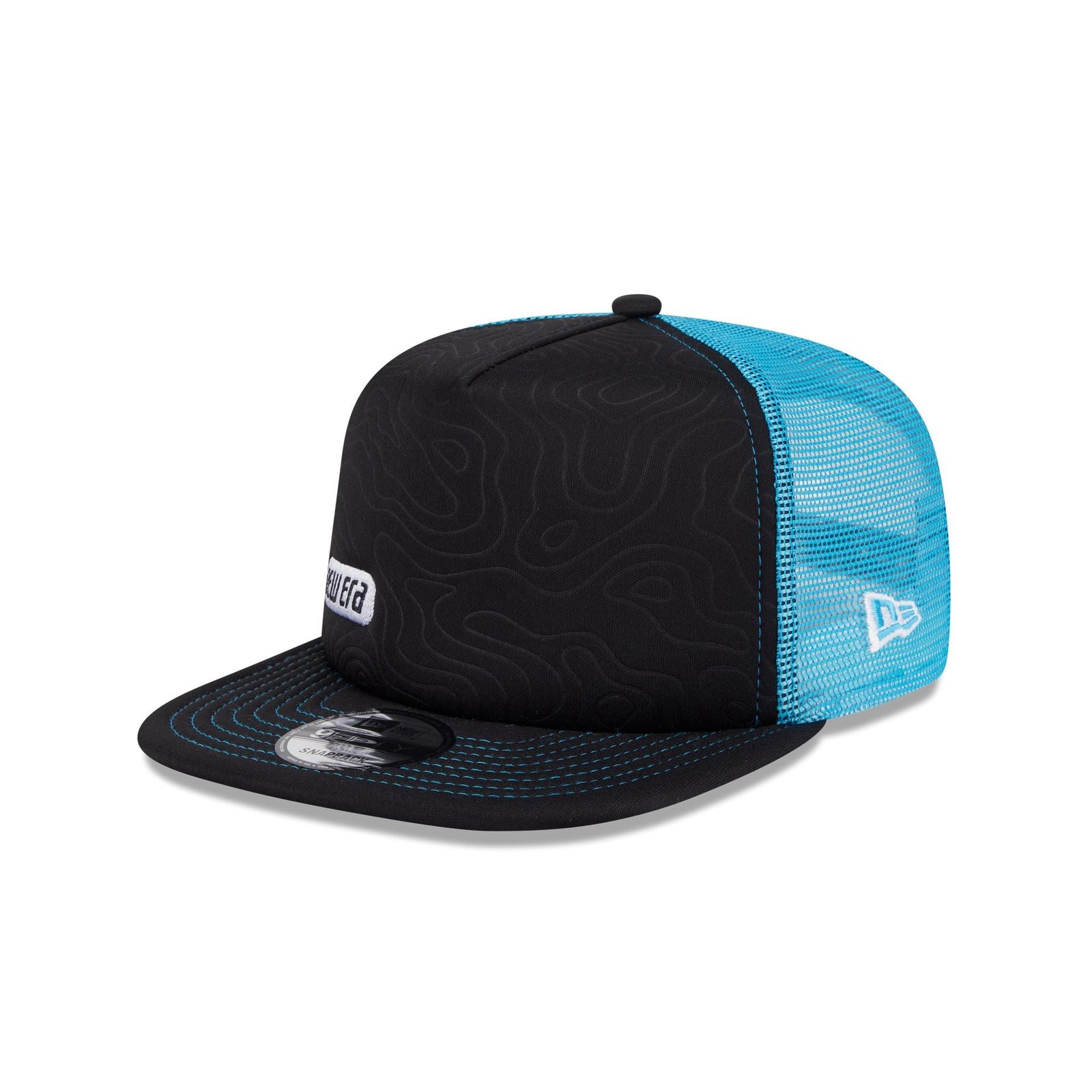 New Era Cap Blue Wisteria 9FIFTY A-Frame Trucker Hat - Image 3