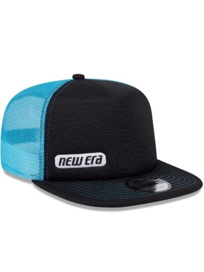 New Era Cap Blue Wisteria 9FIFTY A-Frame Trucker Hat