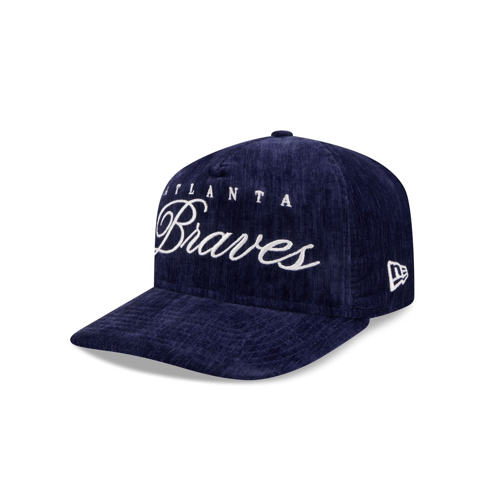Atlanta Braves Velvet Team Script 19TWENTY Adjustable Hat - Image 3